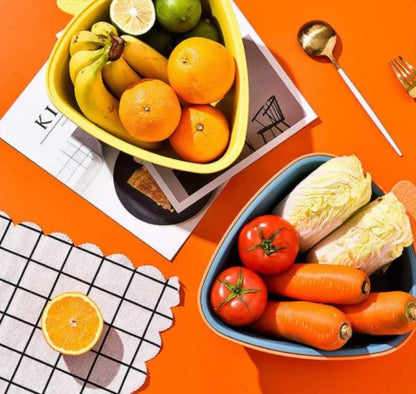 Escurridor en forma de hoja de Alimento