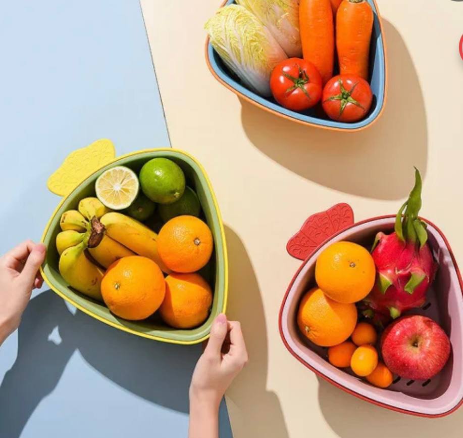 Escurridor en forma de hoja de Alimento