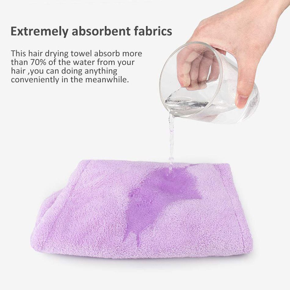 Gorro de baño ultra absorbente