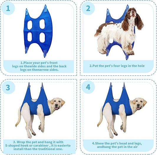 Hamaca para aseo de mascotas, colgante