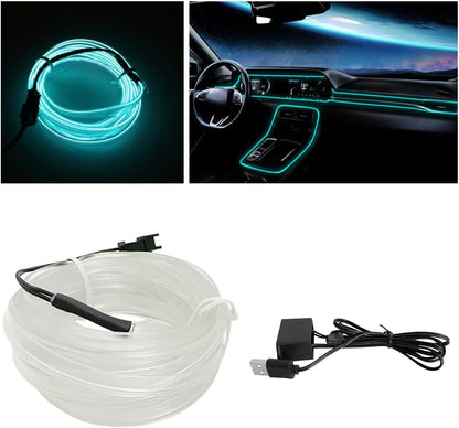 Luces Led carro USB 1 metros