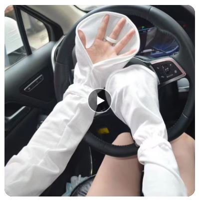 Mangas con proteccion solar UV transpirable