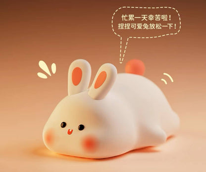 Lampara de Conejo de Silicona LED