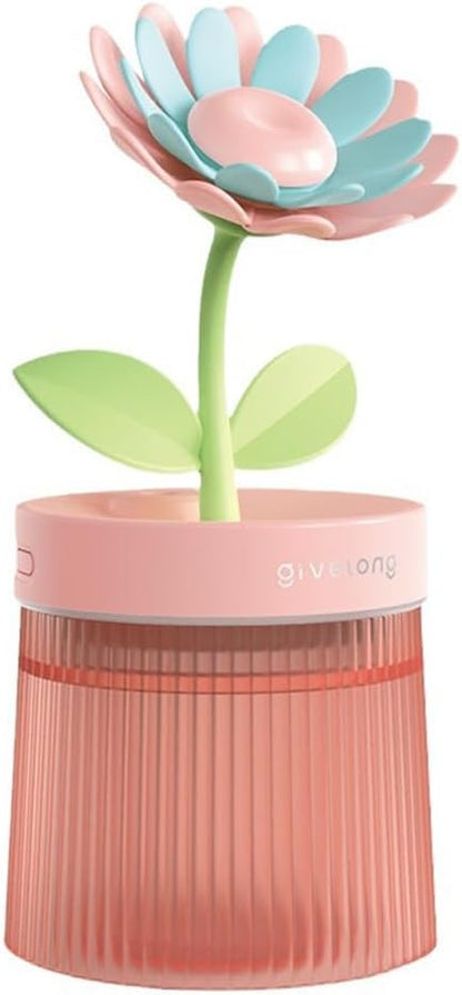 Mini humidificador portatil con luz