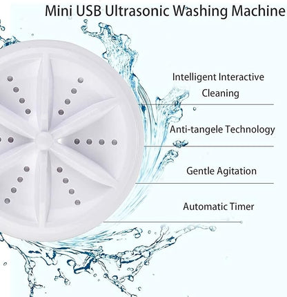 Mini lavadora Turbo ultrasonica
