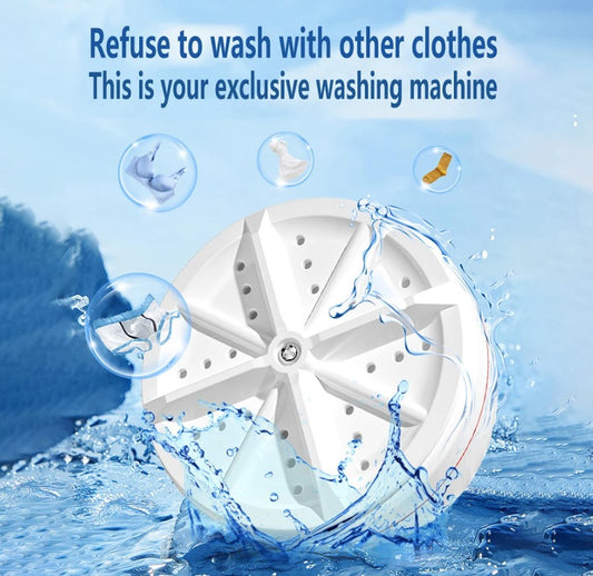 Mini lavadora Turbo ultrasonica