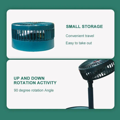 Ventilador Plegable Regulable portatil