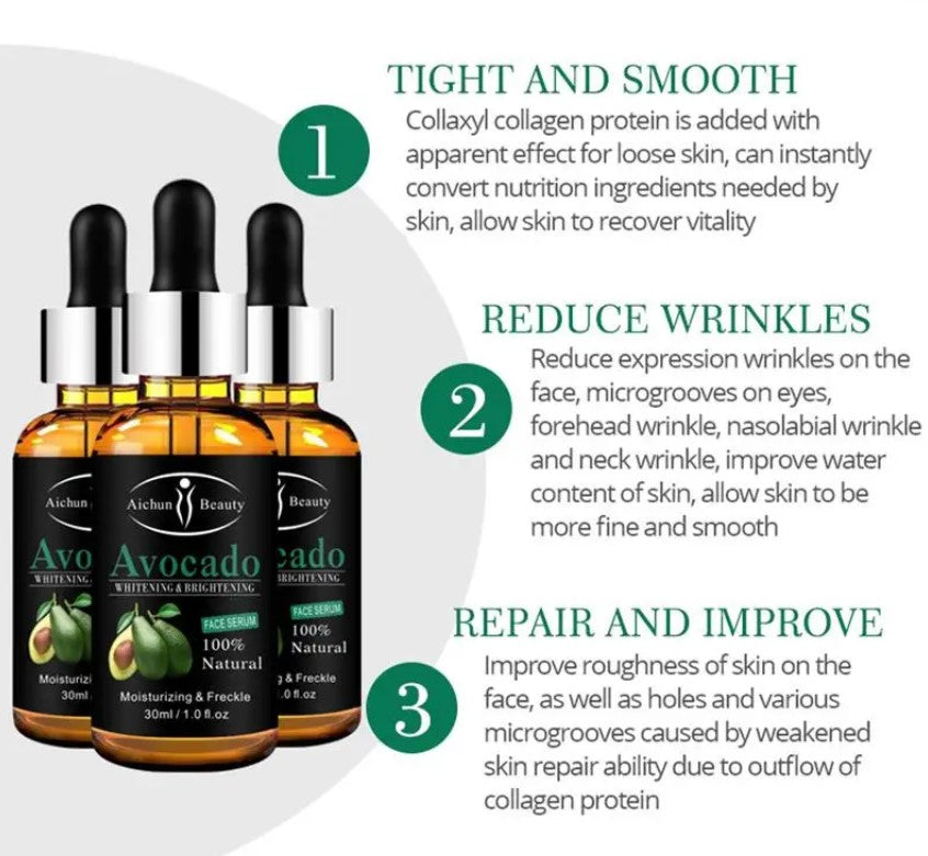 Serum anti arruga de Aguacate