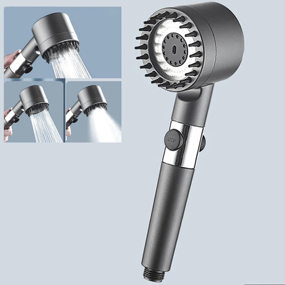 2x1 Ducha multifuncional de alta presión