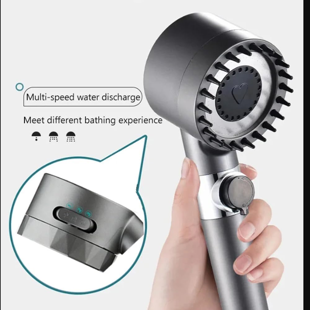 2x1 Ducha multifuncional de alta presión