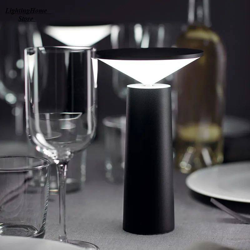 Lampara con sensor tactil para mesa