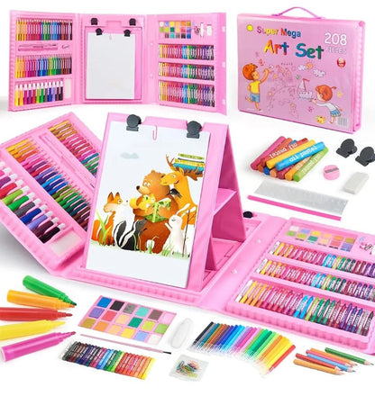 Mega set de arte  208 piezas