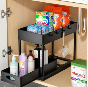 Organizador multiusos deslizante ajustable