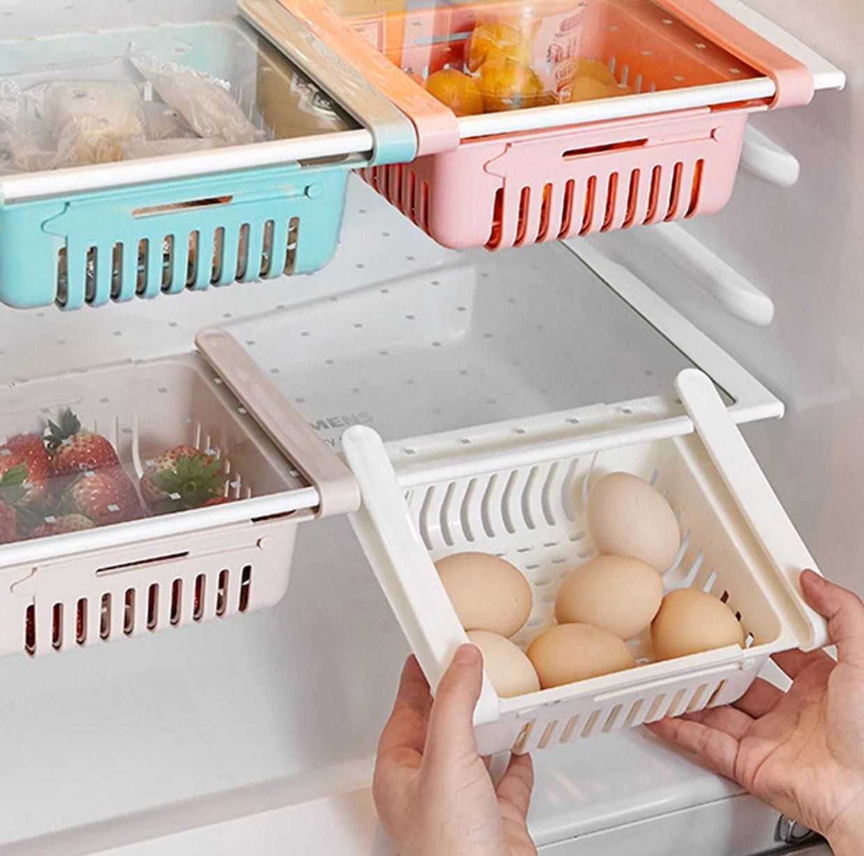 Organizador de nevera multiusos