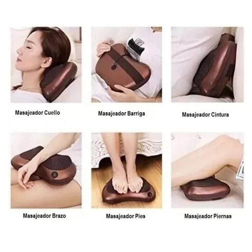Almohada de masaje multiusos con vibrador