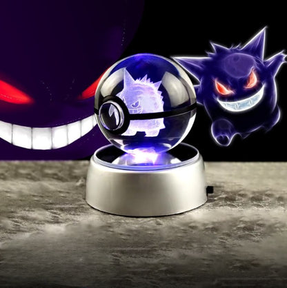 Esfera de Cristal 3D Animados Pokeballs