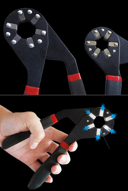 Llaves hexagonal abierta universal 8