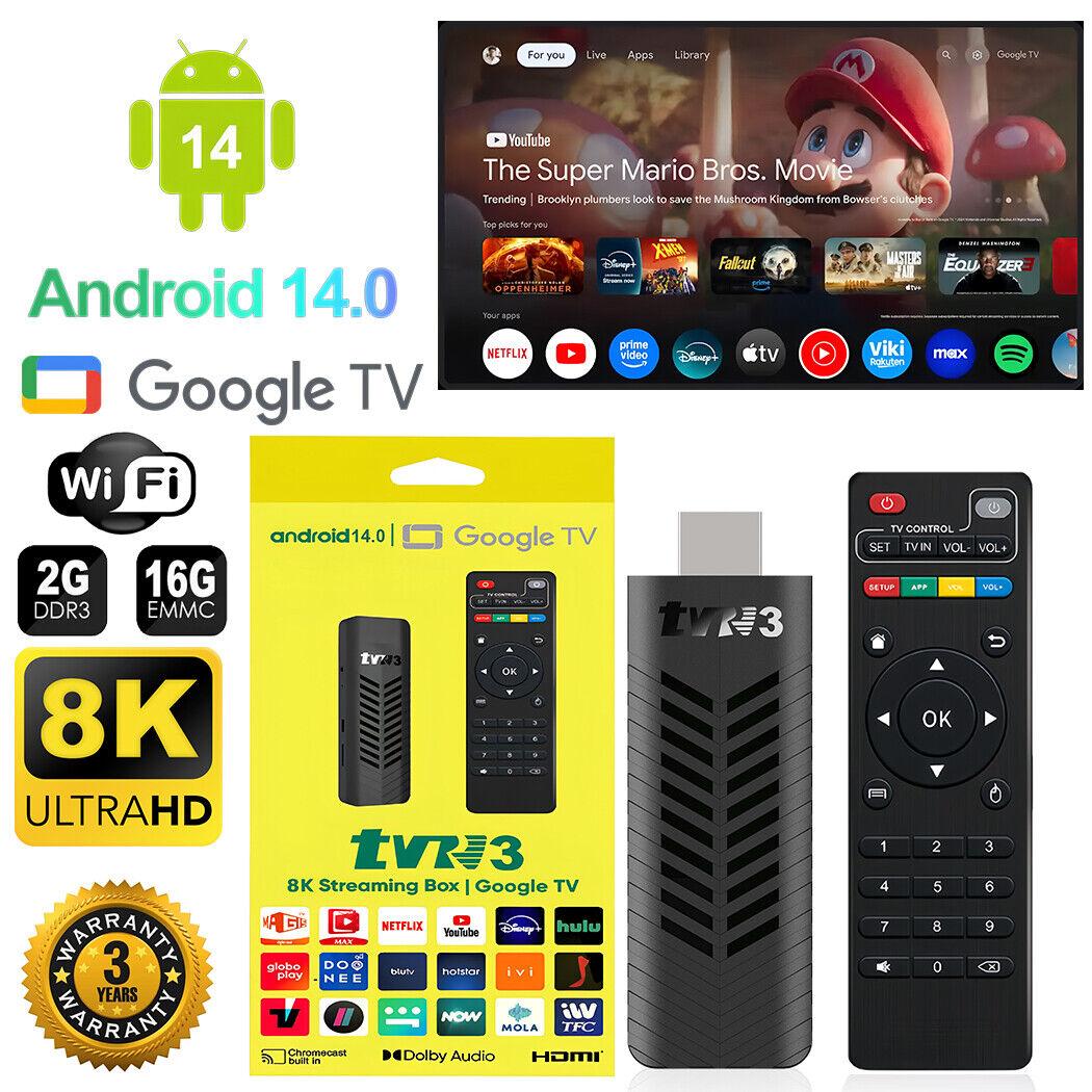 Smart TV Stick Box 8K TVR 3