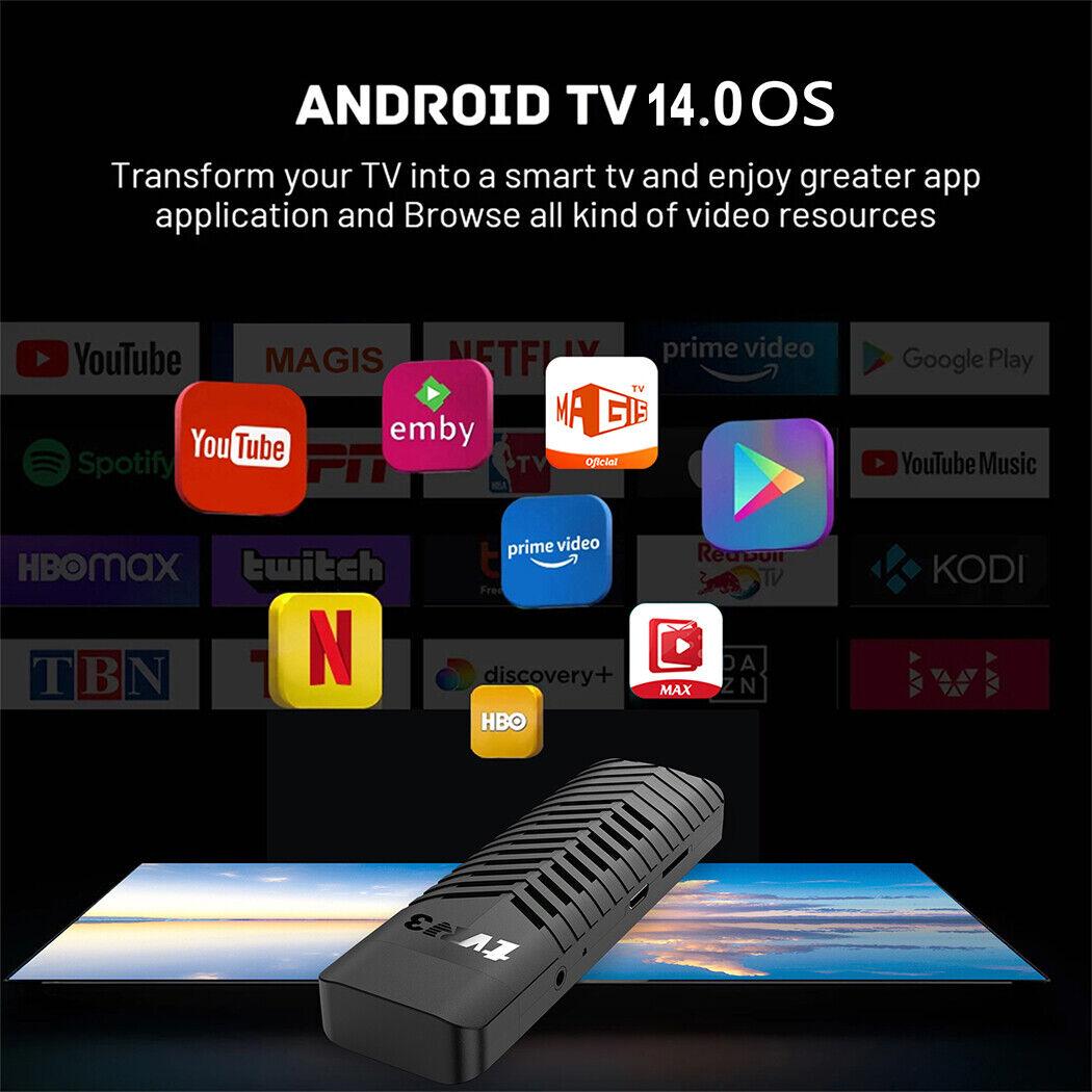 Smart TV Stick Box 8K TVR 3