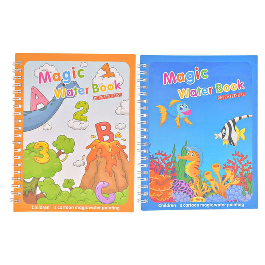 Libro magico de agua reutilizable