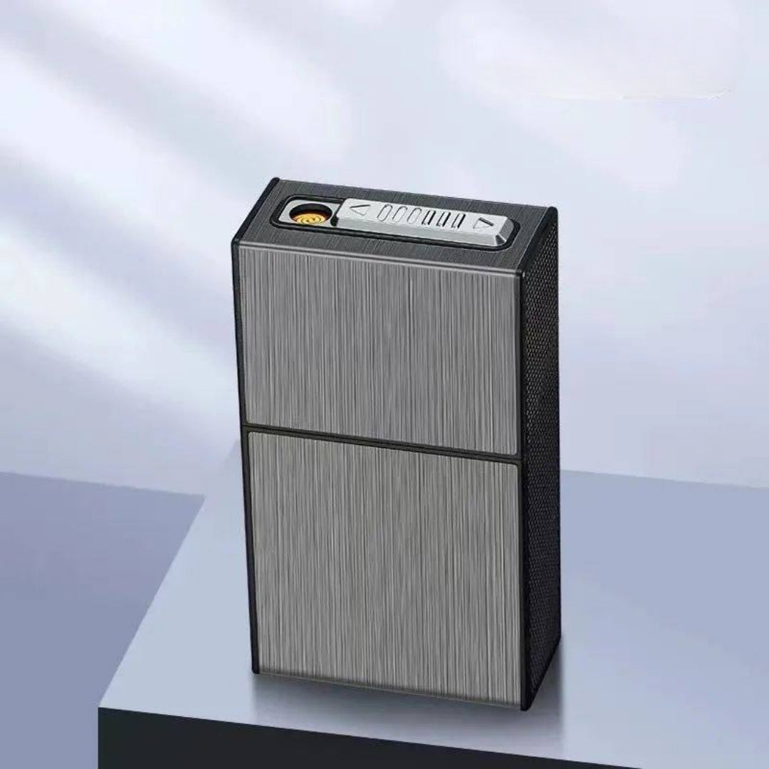 Estuche cigarrillo encendedor recargable