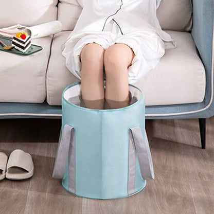 Bañera plegable para los pies