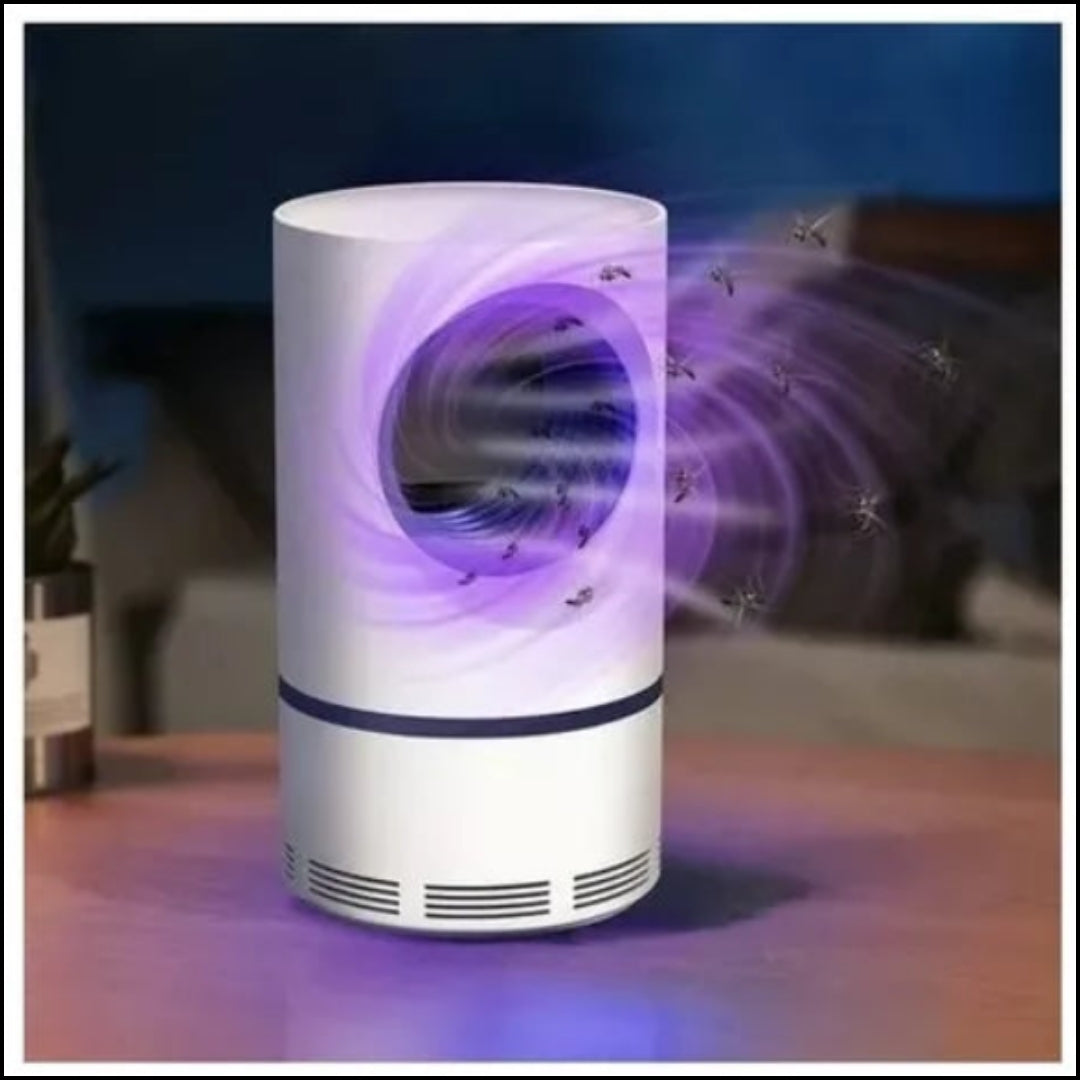 Lampara mata y atrapa mosquitos
