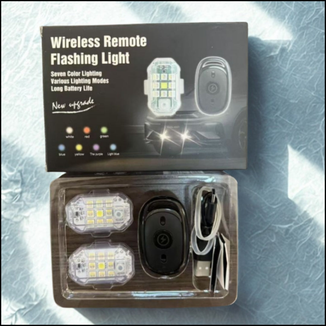 Luz led estroboscopica inalambrica