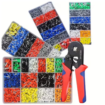 Alicate de prensado electrico terminales