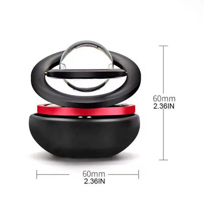 Ambientador difusor solar giratorio para coche
