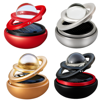 Ambientador difusor solar giratorio para coche