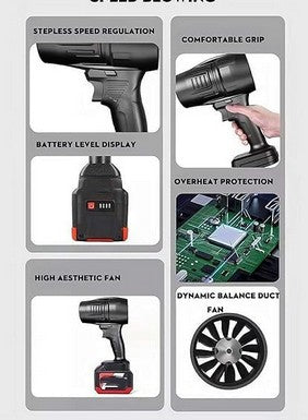 Sopladora Recargable con bateria