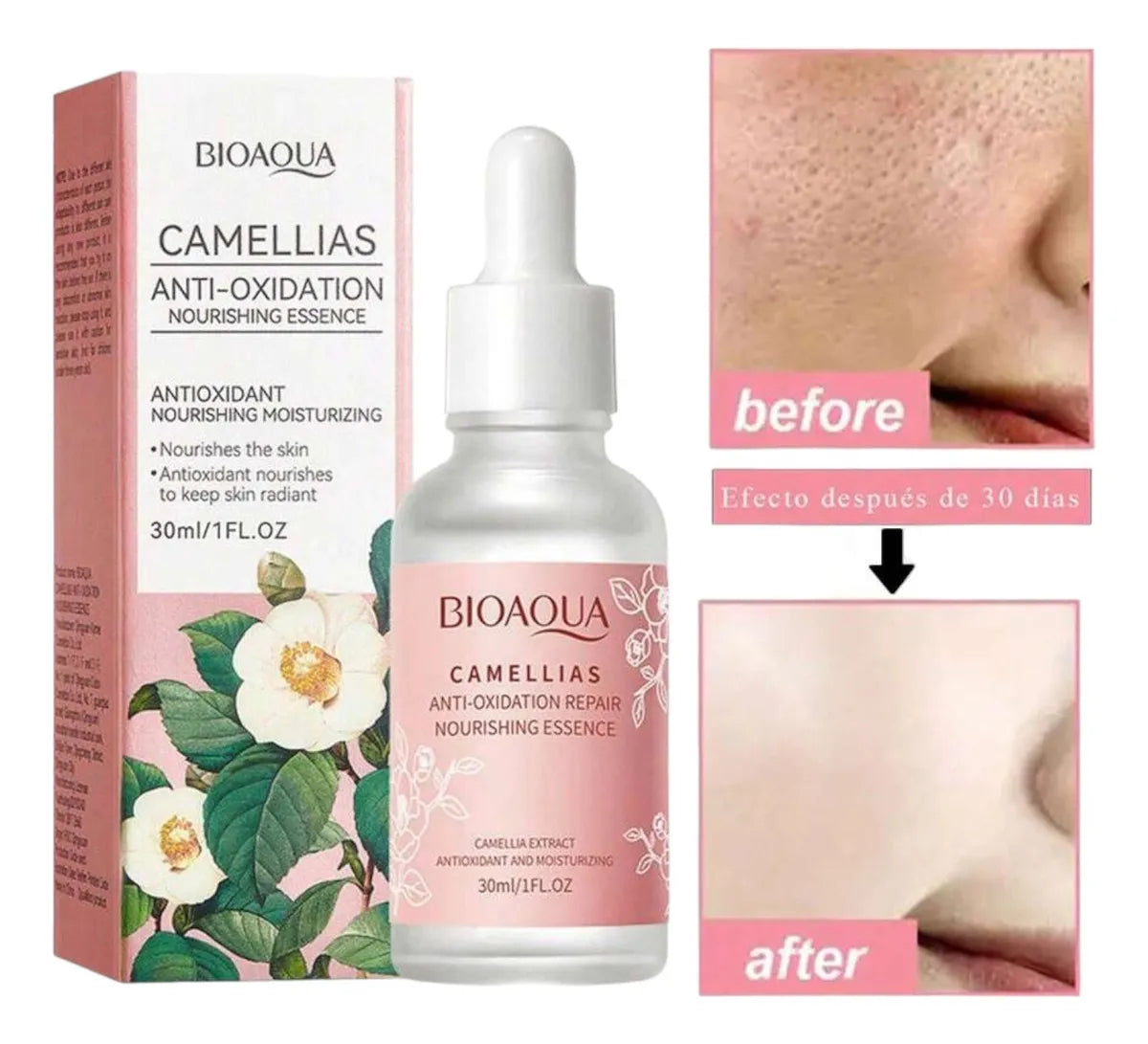 SÉRUM ANTIOXIDANTE DE CAMELIAS BIOAQUA