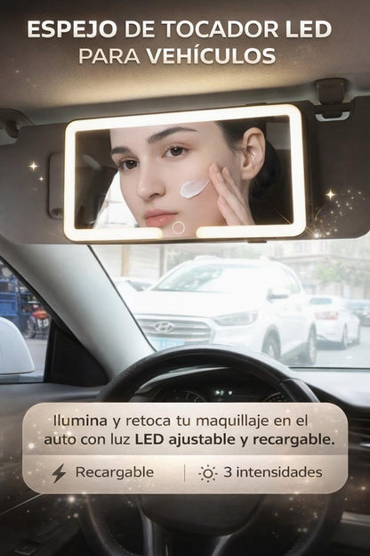 Espejo Luz Led para Carro
