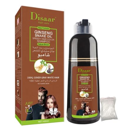 Shampoo tinte para canas color café - El Mayorista