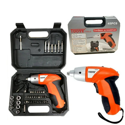 Kit de Taladro Destornillador Electrico