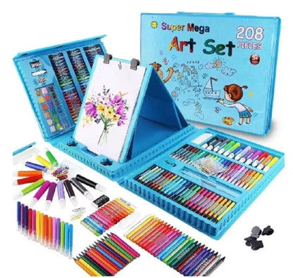 Super mega set de arte 208 piezas