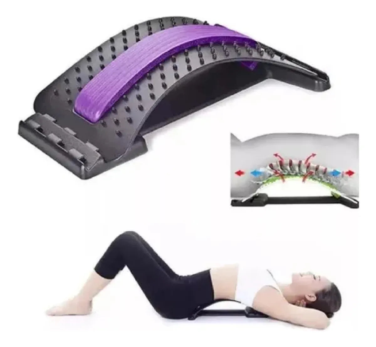 Estirador de Espalda Lumbar Columna