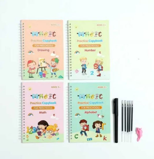 Kit de 4 libros mágicos inteligentes - El Mayorista