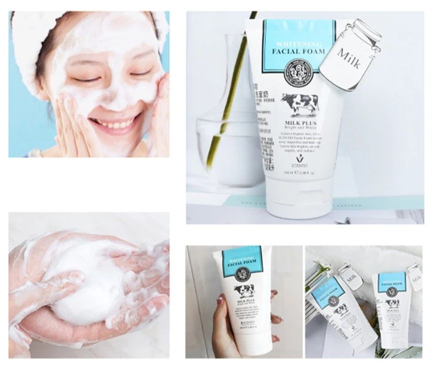 Jabon Facial con Propiedades de Leche