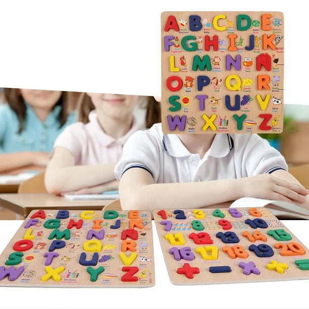 Juego de rompecabezas didactico