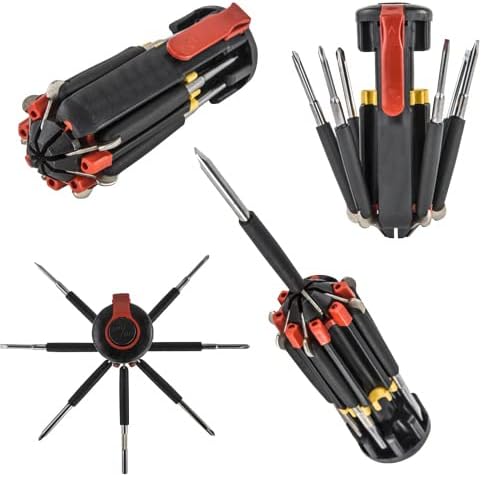 DESTORNILLADOR MULTIFUNCIONAL PORTATIL 8 EN 1