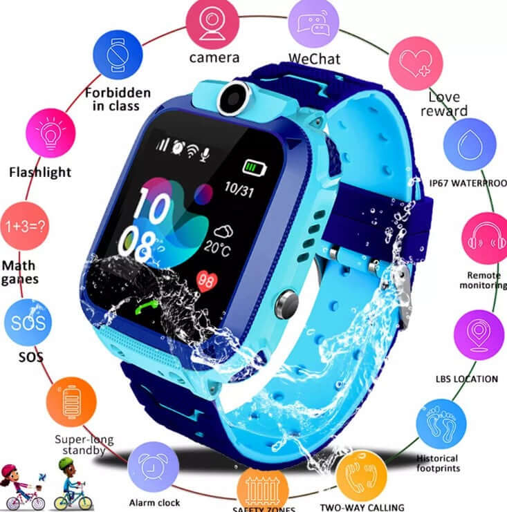 reloj smartwatch para niños llamadas gps seguridad