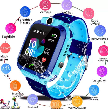 reloj smartwatch para niños llamadas gps seguridad