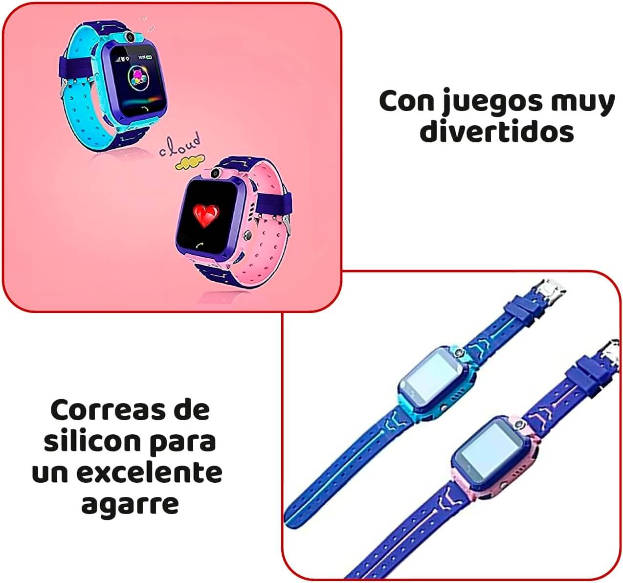 reloj smartwatch para niños llamadas ecuador