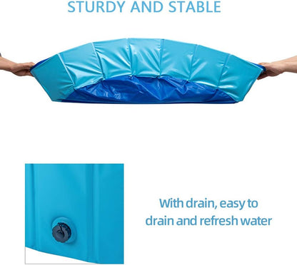 Piscina plegable portatil para mascotas