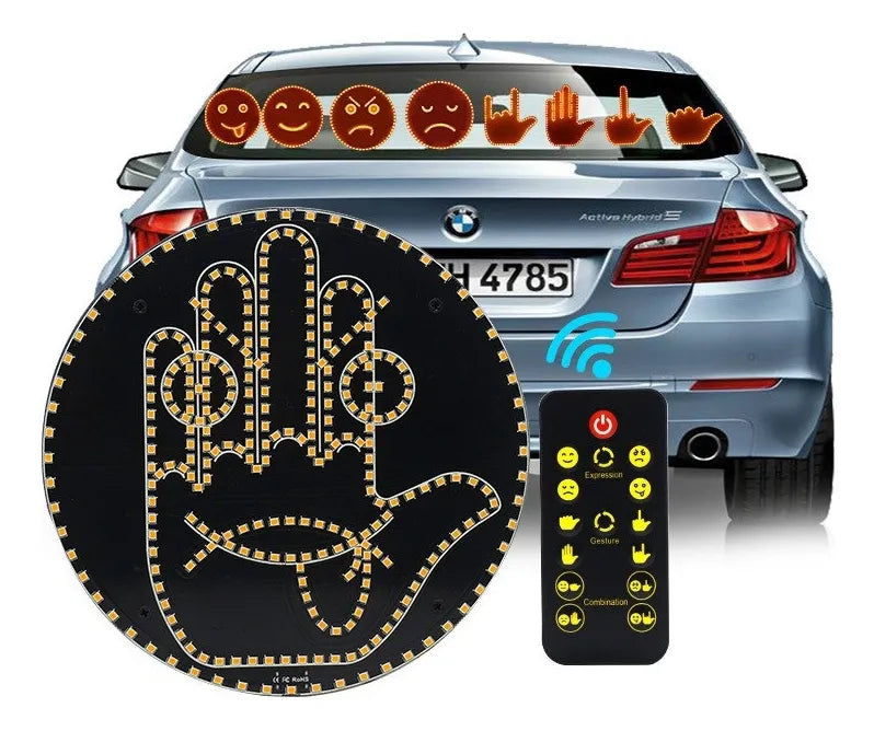 Lampara de gestos para coche