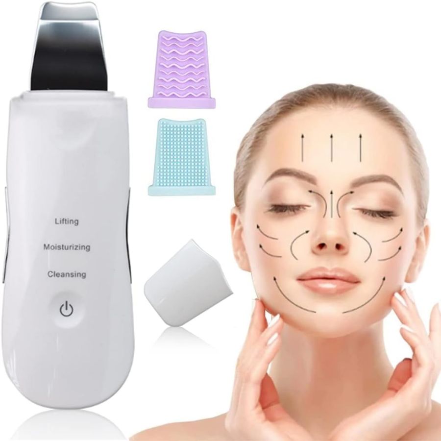 Espatula Facial Ultrasonica Limpiadora