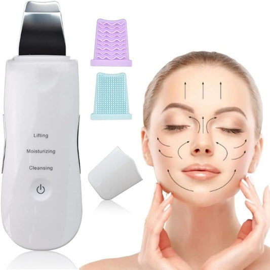 Espatula Facial Ultrasonica Limpiadora
