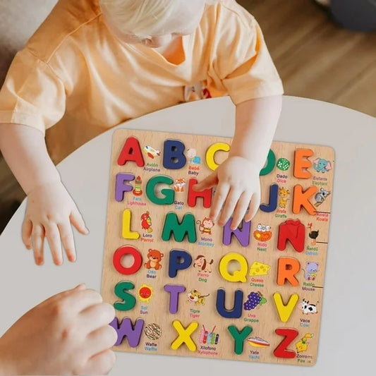 Juego de rompecabezas didactico